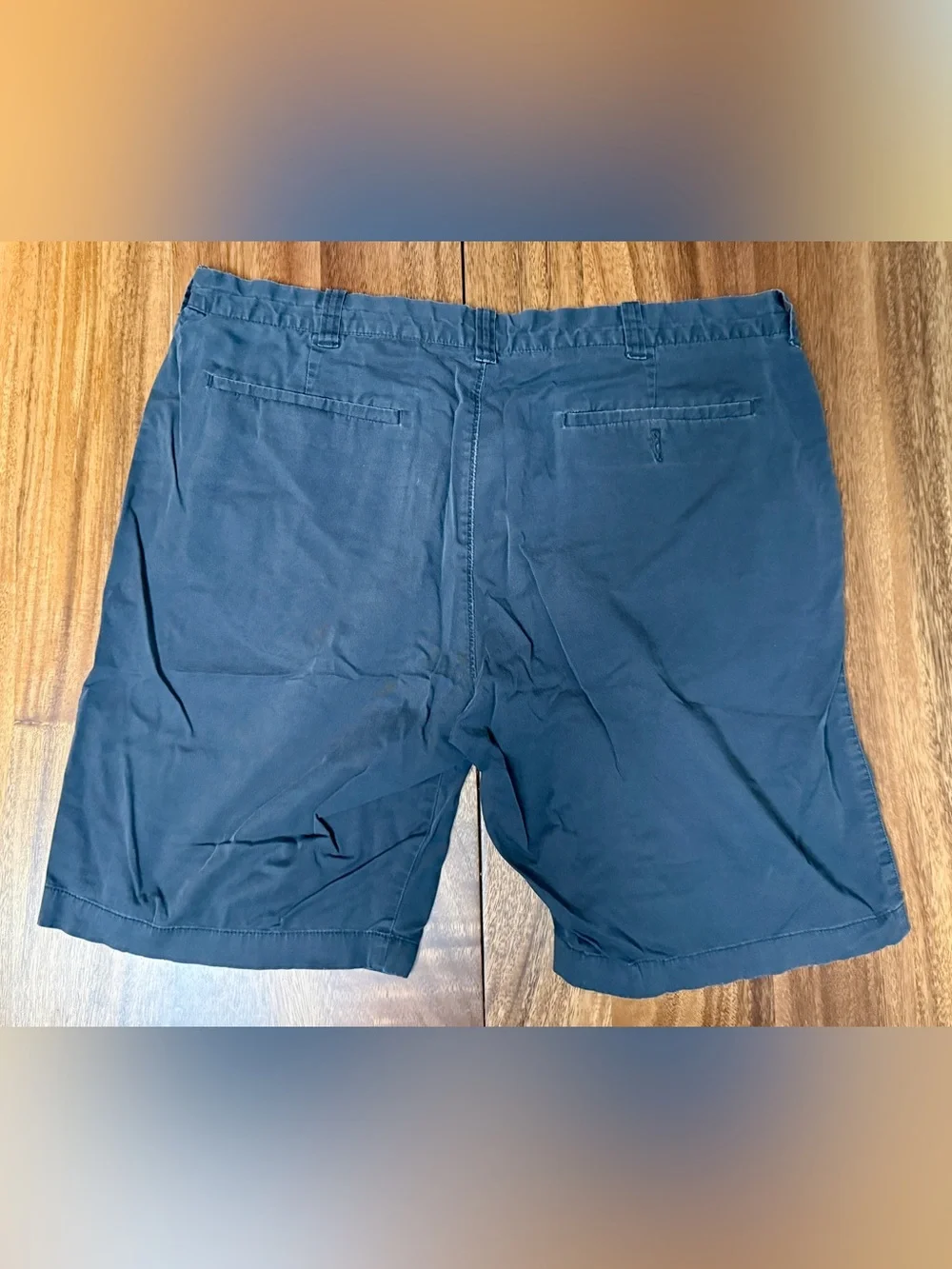 J. Crew Men’s Flat Front Black Cotton Shorts